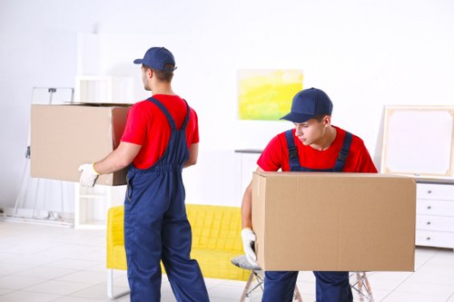 Furniture removals team helping with a home move in Greenwich