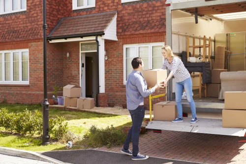 Removal van for residential and business transport in Greenwich