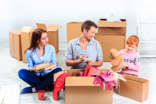 Local man and van moving furniture in Greenwich