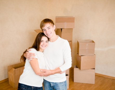 Commercial movers in Greenwich organizing an office relocation