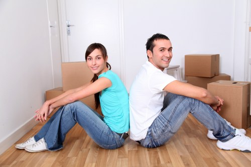 Apartment removals with access challenges in Greenwich